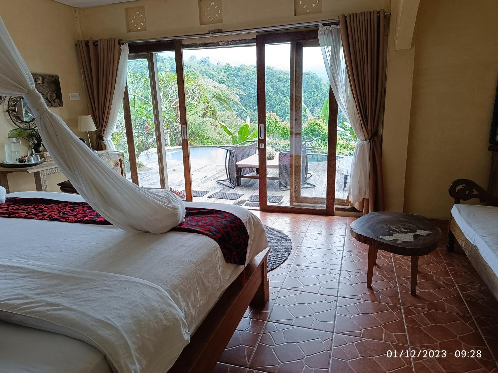 Dwan Tea Mountain Side Bed & Breakfast Jatiluwih Luaran gambar