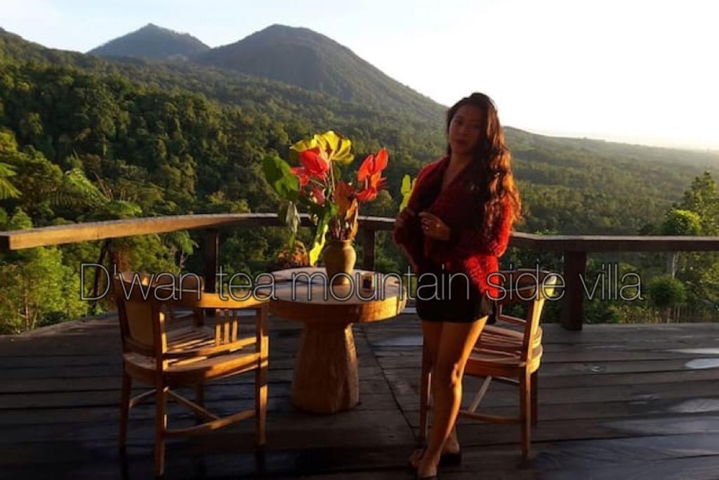 Dwan Tea Mountain Side Bed & Breakfast Jatiluwih Luaran gambar